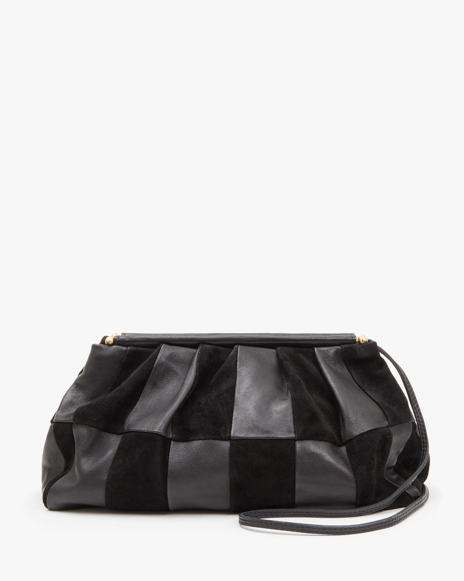 Black Suede & Nappa Belle