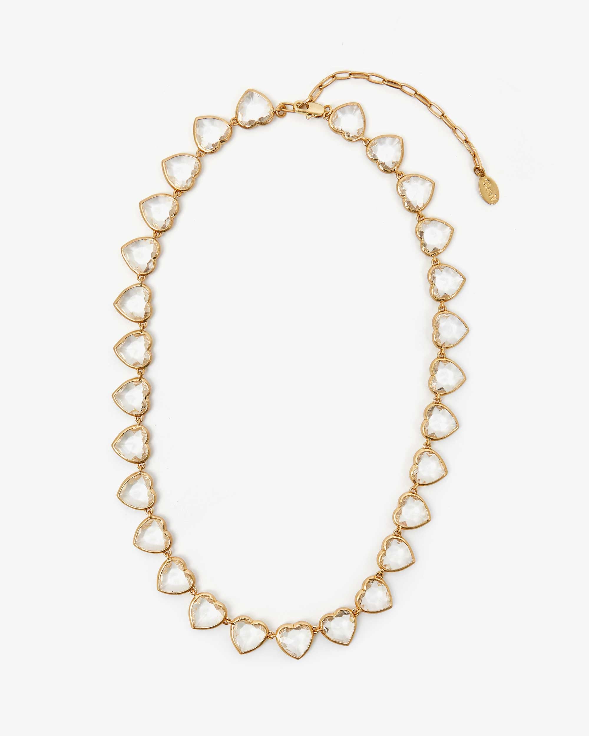 Bezel Heart Collar – Clare V.