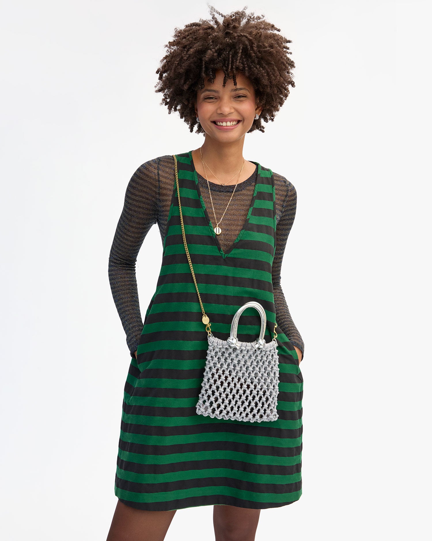 Bianca with crossbody strap