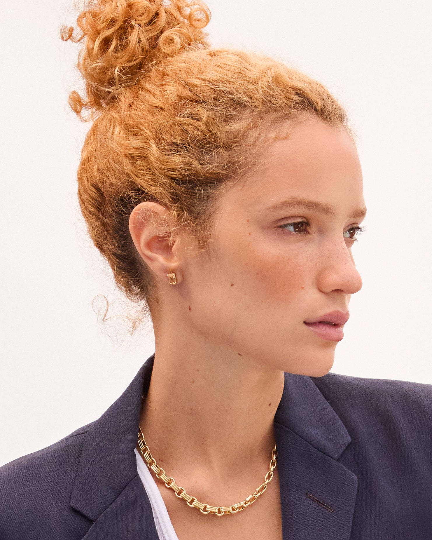 Bijoux Stud Earrings on Laura