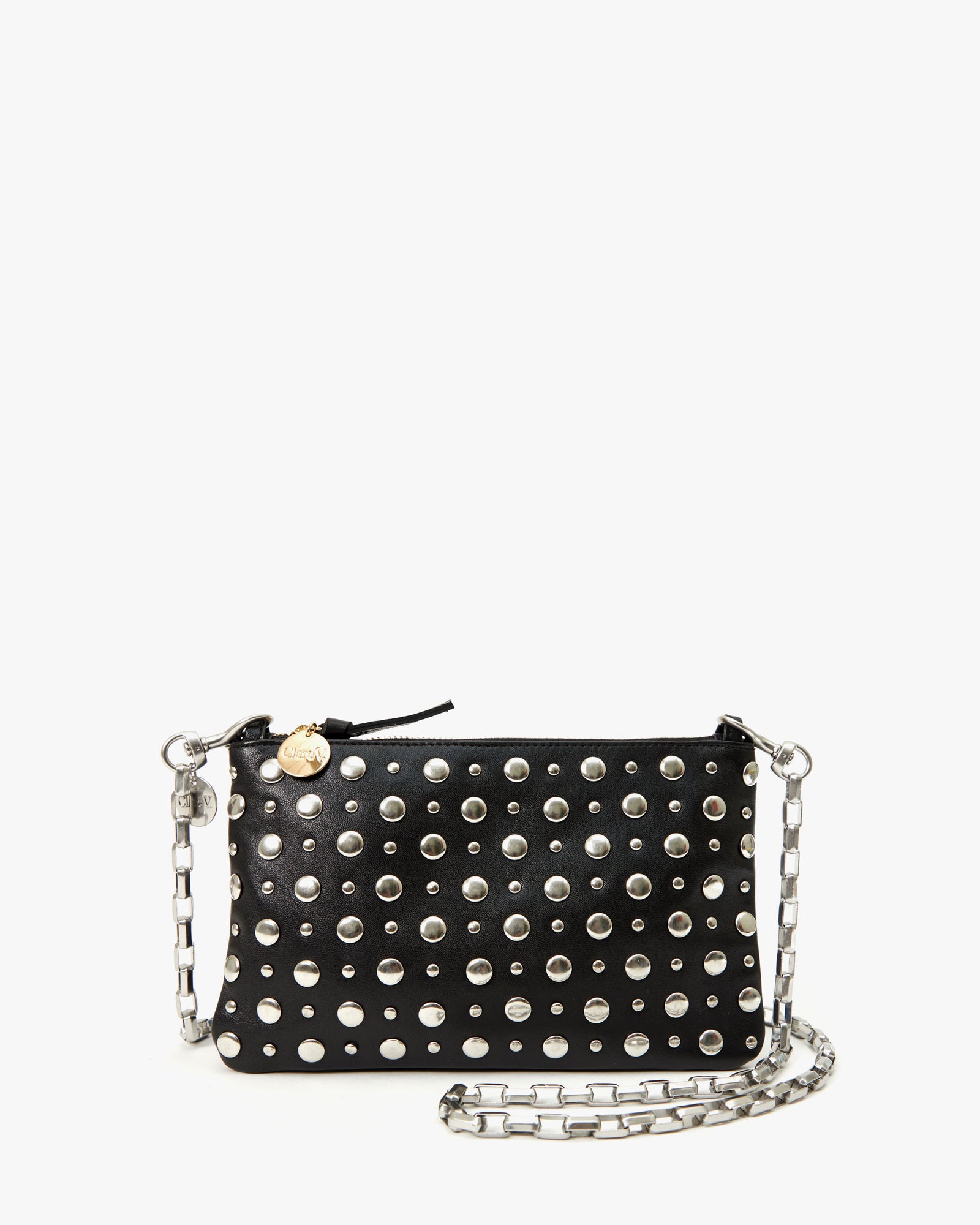 Clare V. Box Chain Crossbody Strap