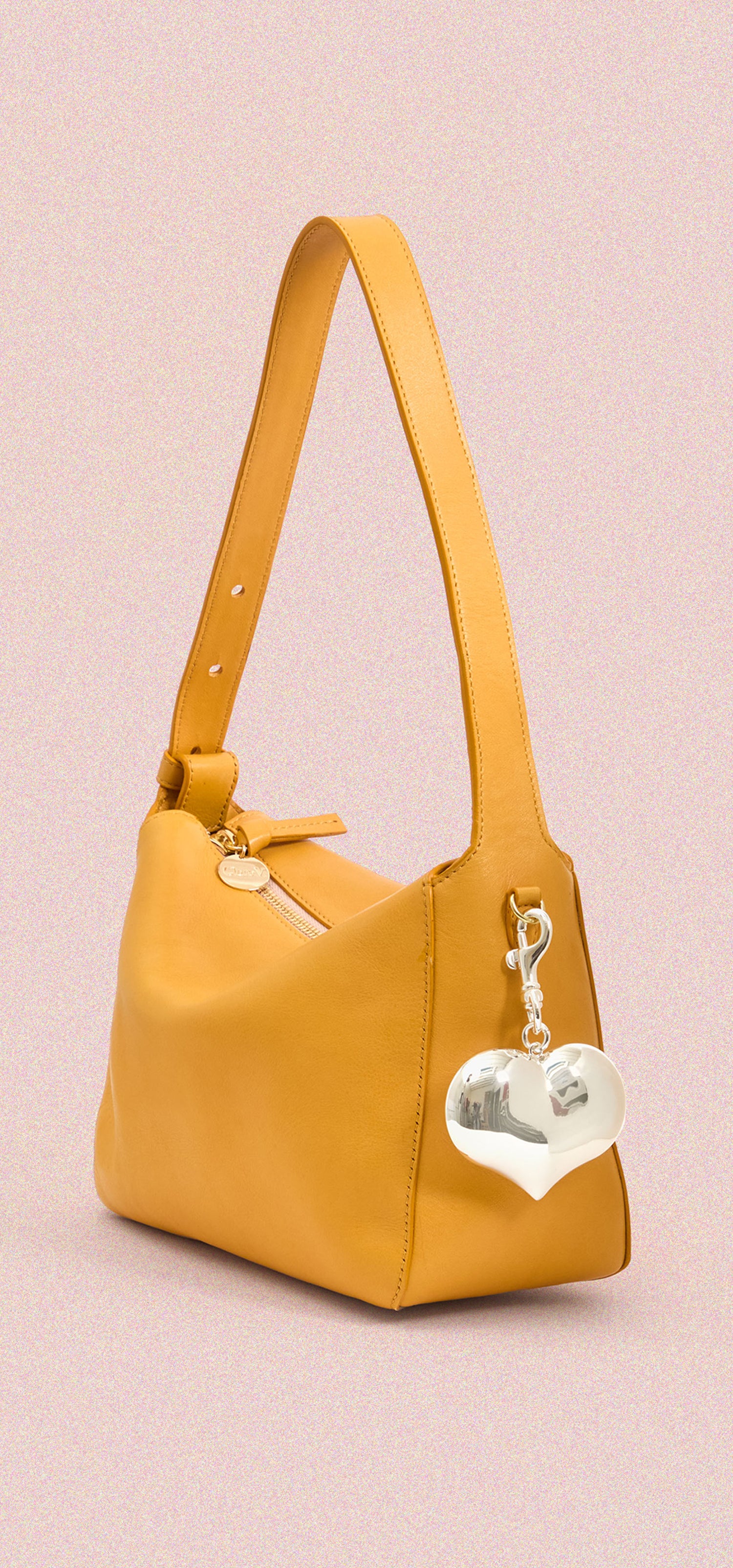 Fleurine with Silver Heart Fob.