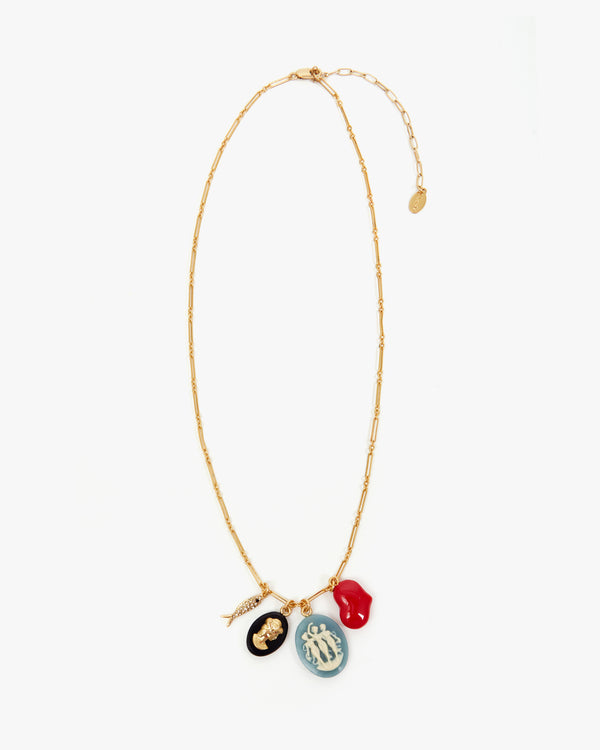 Cameo Charm Necklace