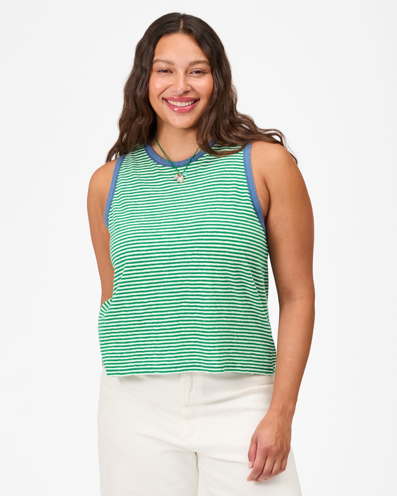 Camp Fit Tank on Alana