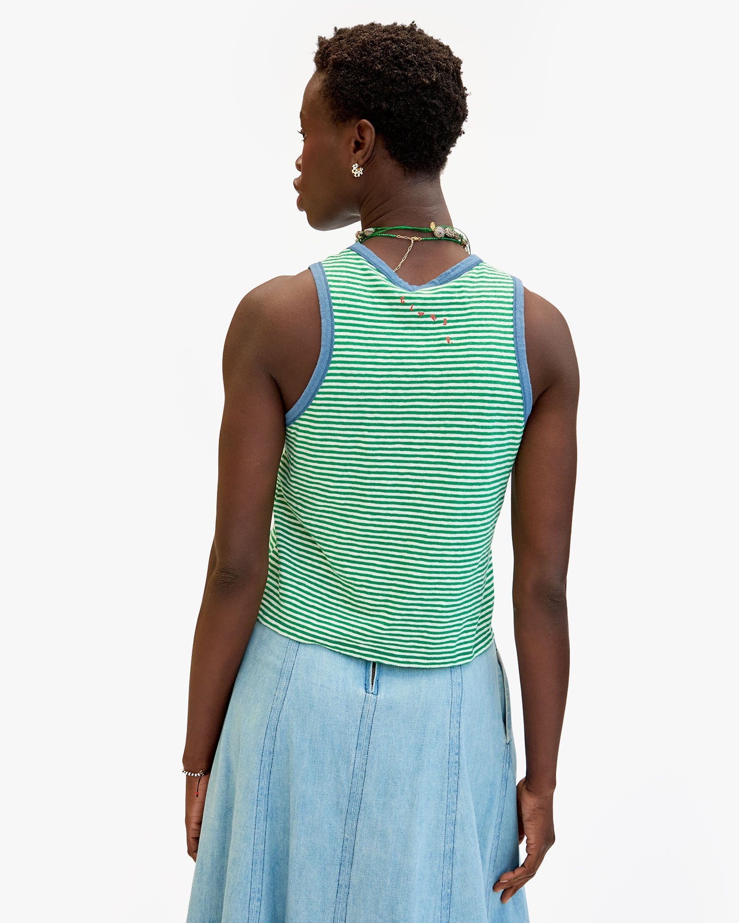 Camp Fit Tank back view
