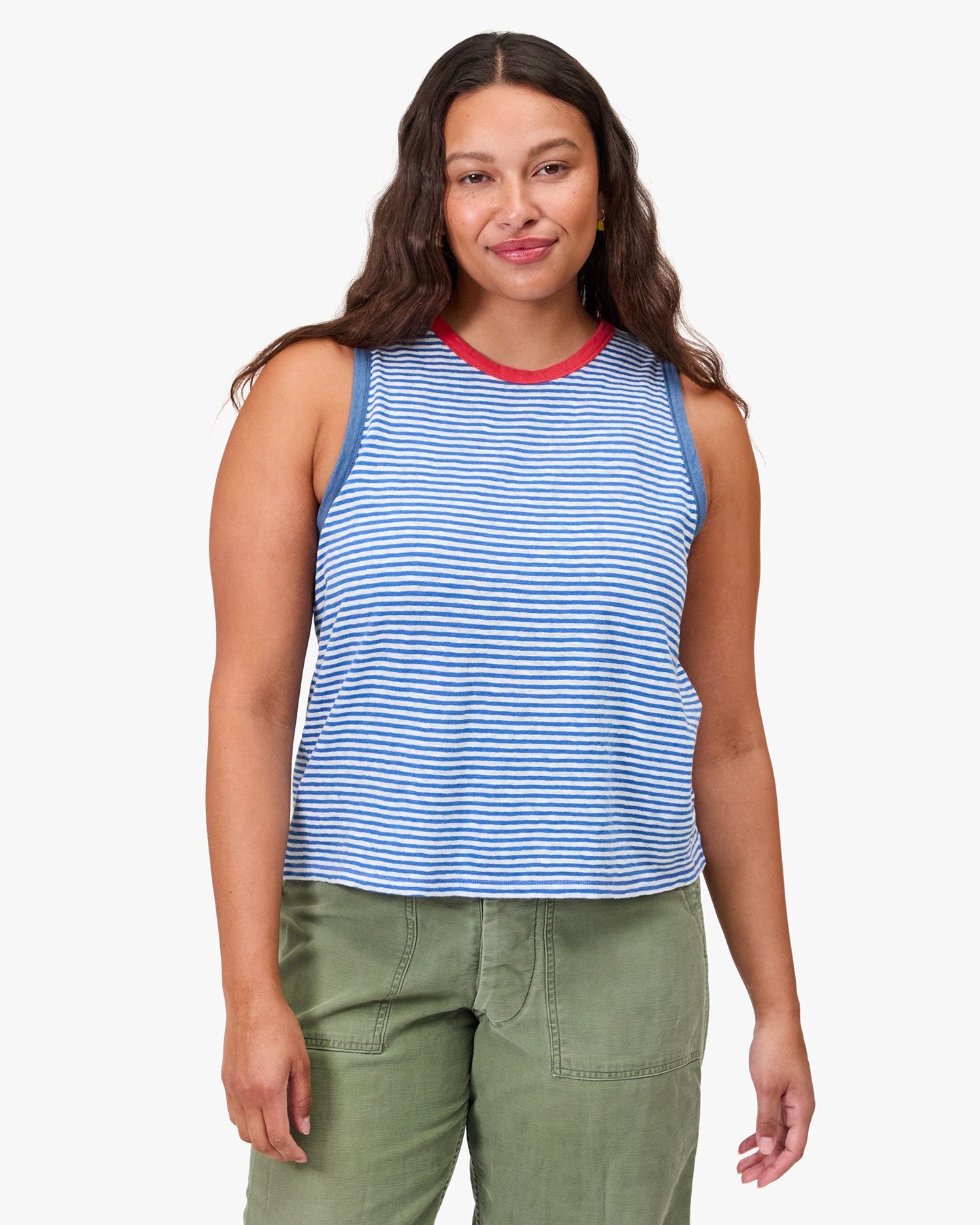 Camp Fit Tank on Alana