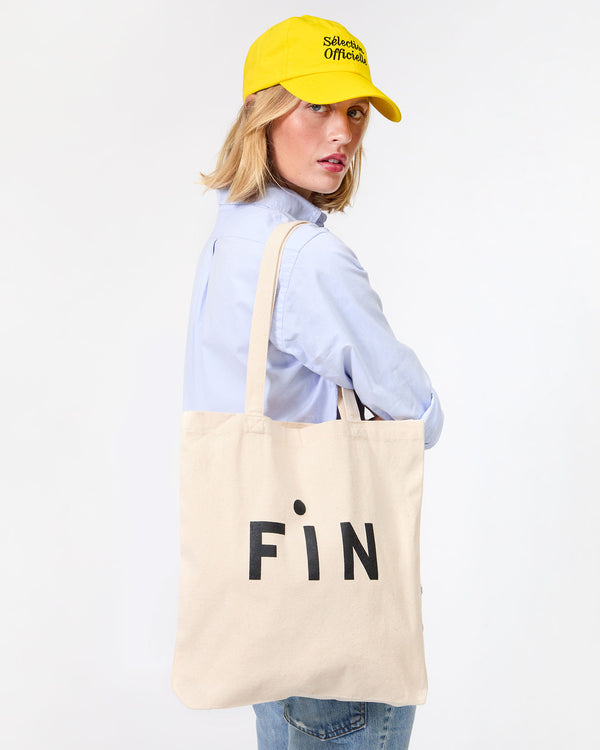 Canvas Tote on model