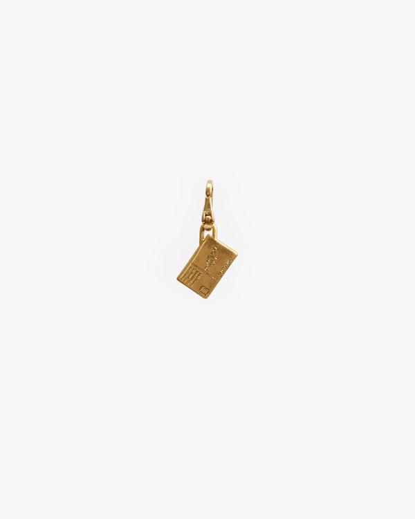 Back of Carte Postal Charm