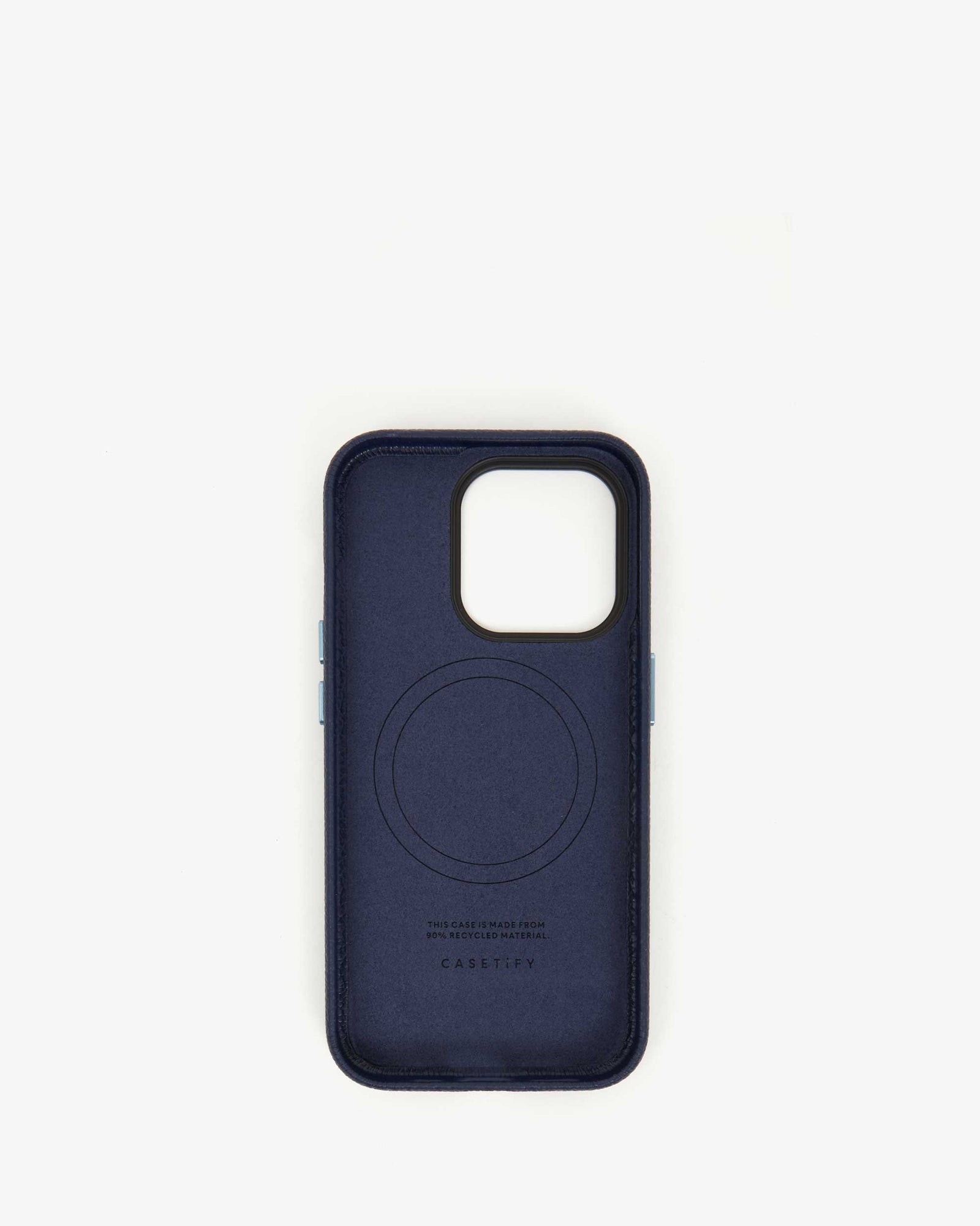 Casetify Navy Ciao inside