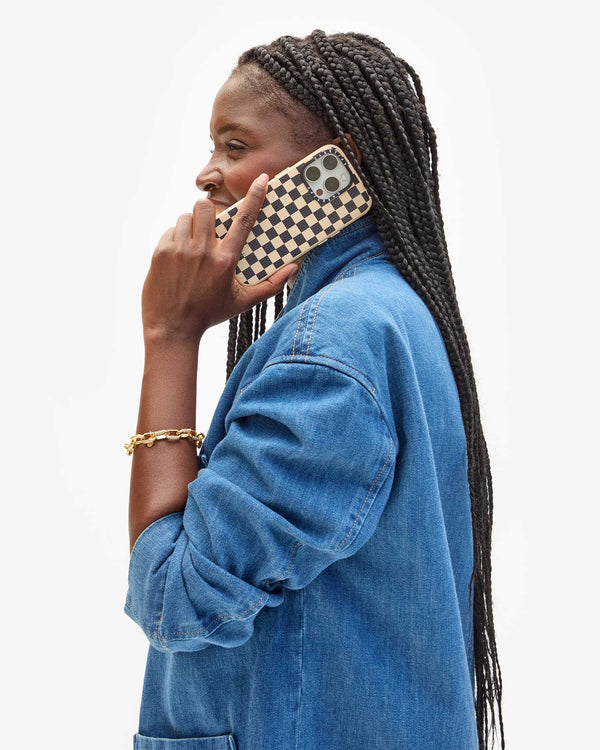 Casetify Oat Checkers with Noma