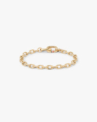 Charm Chain Bracelet side view