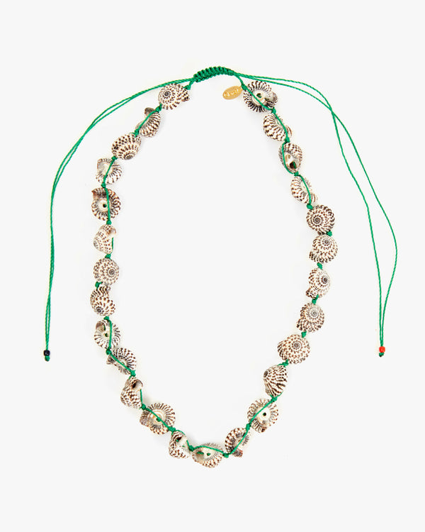 Checker Shell Necklace