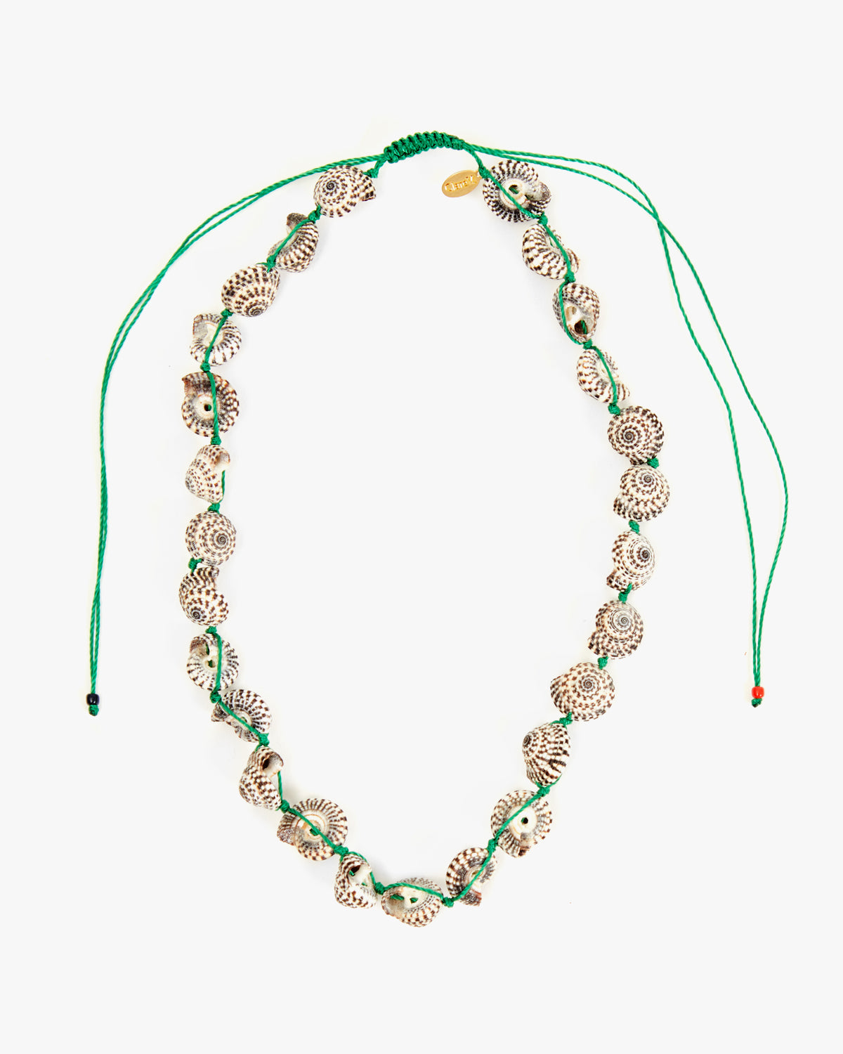 Checker Shell Necklace
