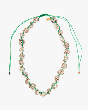 Checker Shell Necklace