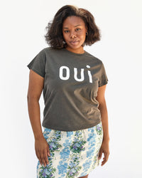 Oui Classic Tee on Candice
