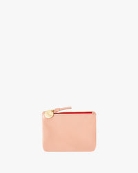 Coral Coin Clutch - Front