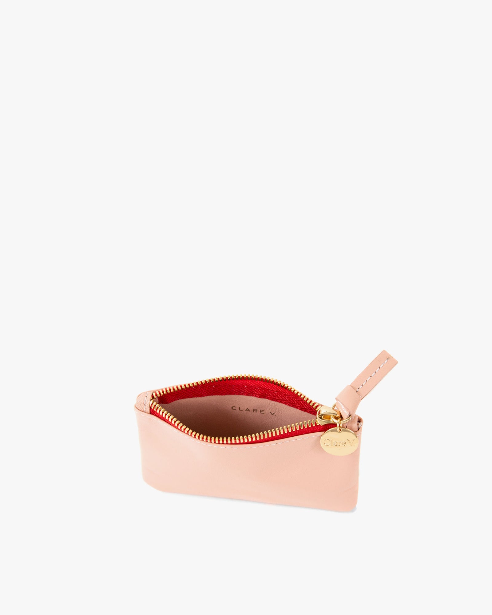 Coral Coin Clutch - Interior