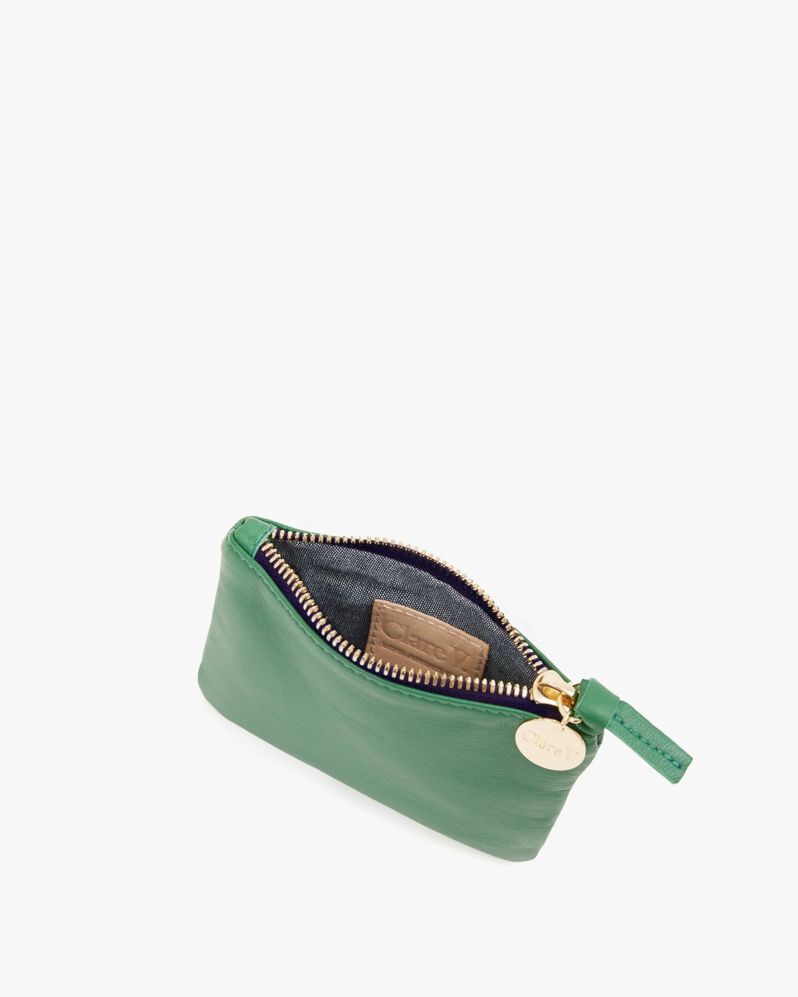 Clare V. Coin Clutch Fern