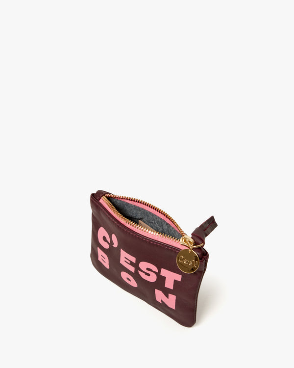 Coin Clutch interior view