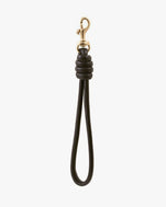 Black Cord Wristlet - Front