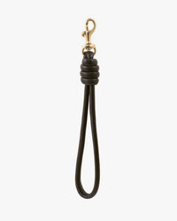 Black Cord Wristlet - Front
