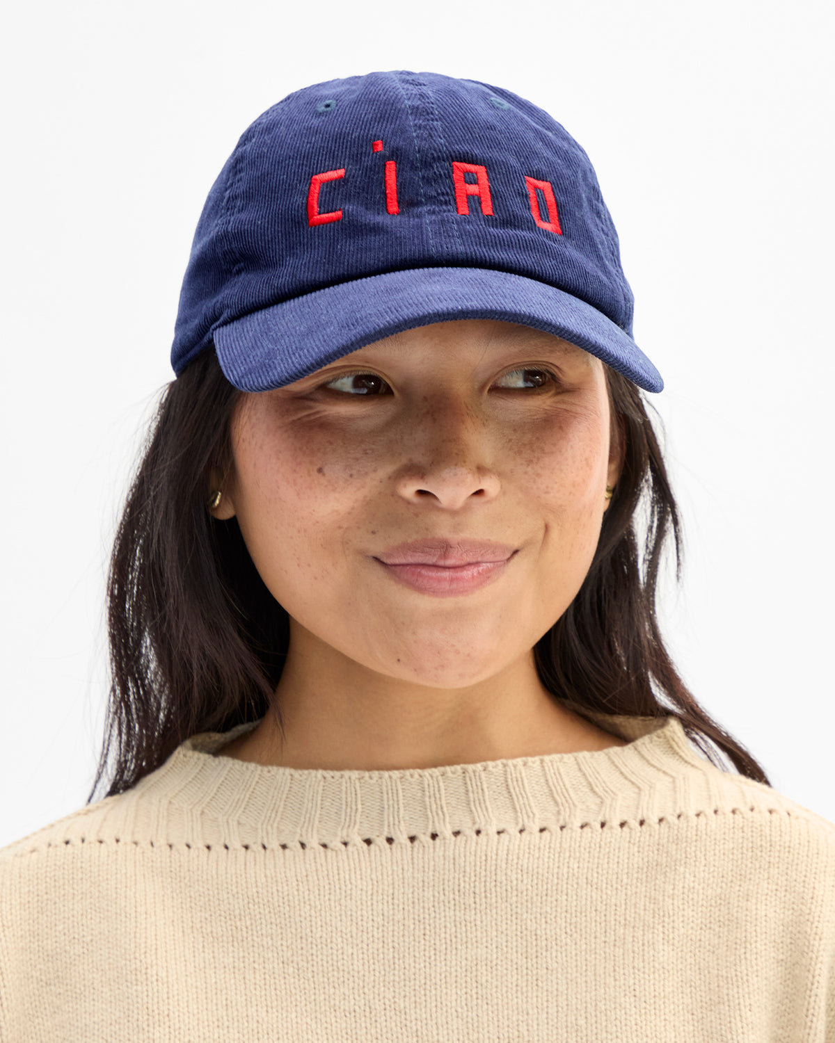 Corduroy Baseball Hat on Maly