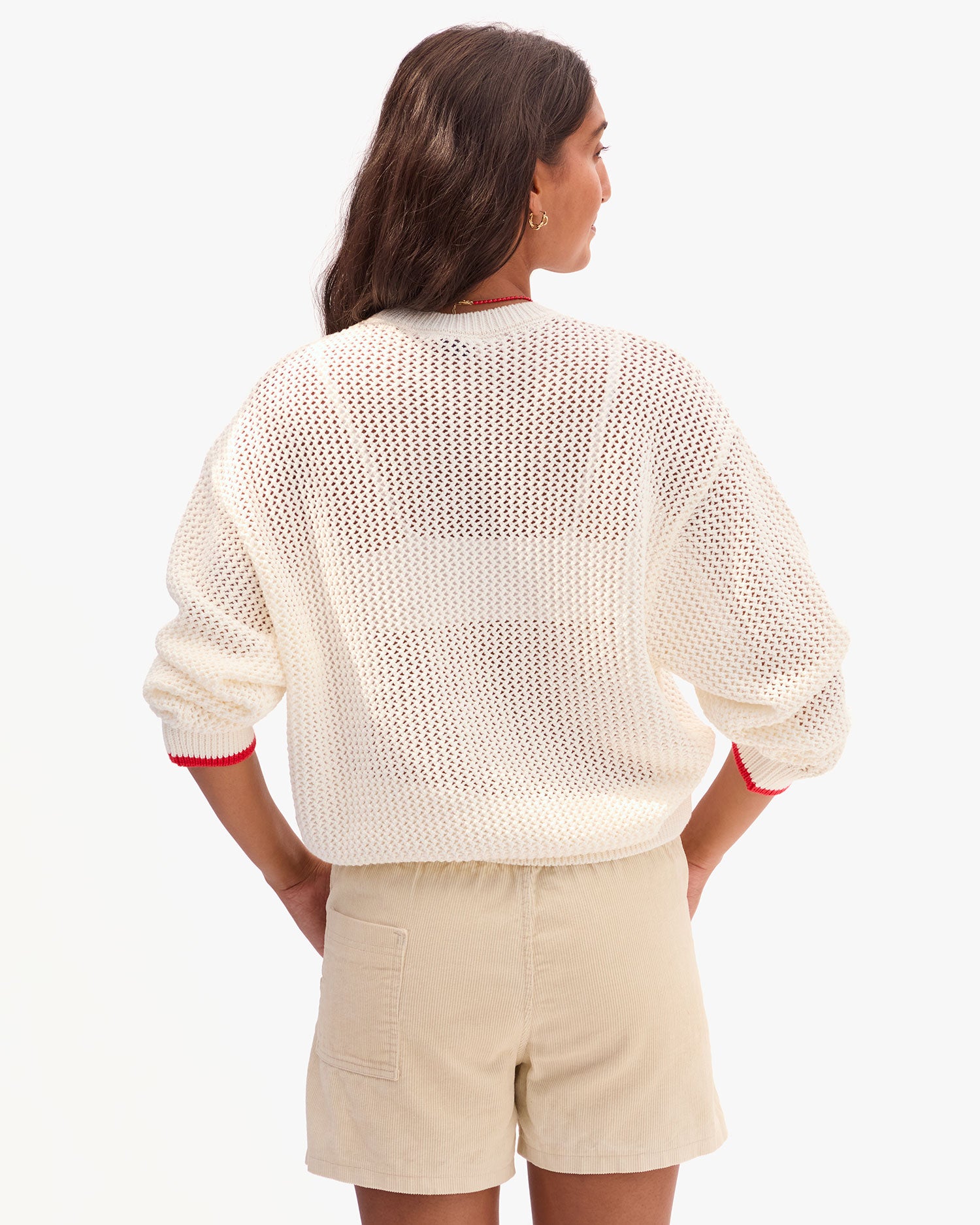 Corinne Pullover back view
