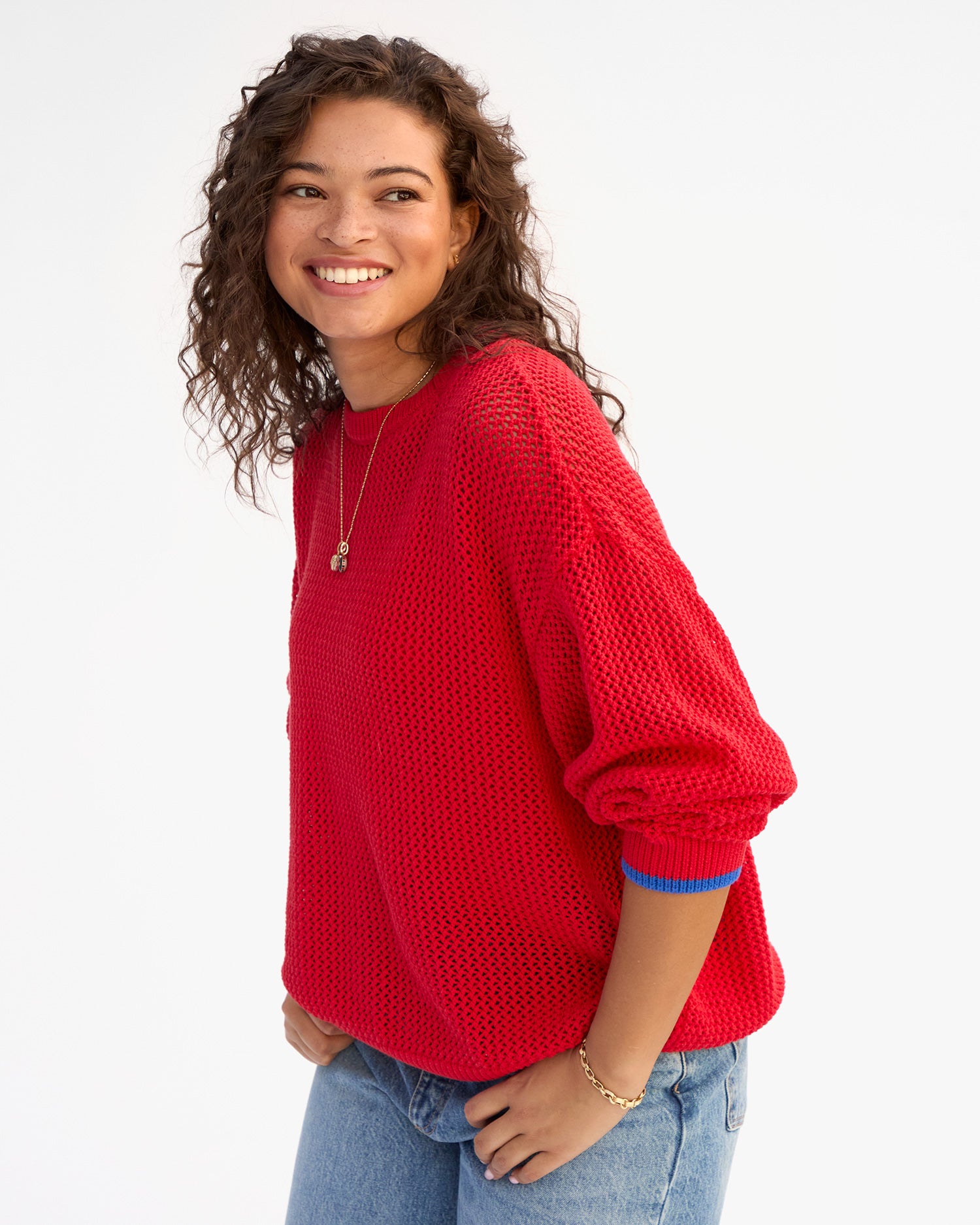 Corinne Pullover on Jade
