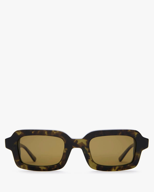 Crap Eyewear Lucid Blur Sunglasses in Seaweed Tortoise