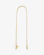 Vintage Gold Snake Chain Crossbody Strap