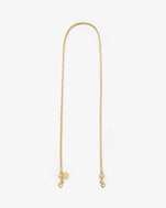 Vintage Gold Snake Chain Crossbody Strap