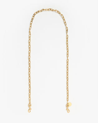 Oval Chain Crossbody Strap