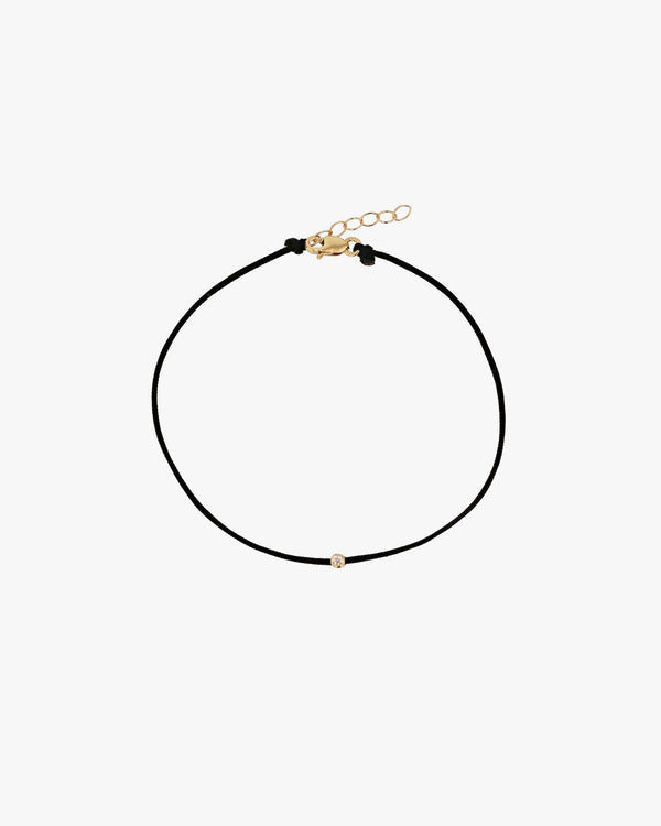 Black Diamond Dot Bracelet
