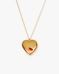 EMC Heart Necklace back