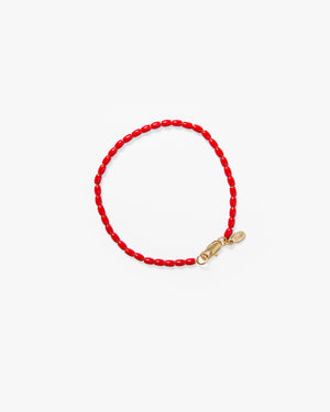 Enamel Barrel Chain Bracelet