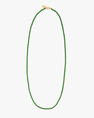 Enamel Barrel Chain Necklace