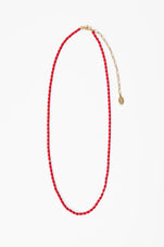 Enamel Barrel Chain Necklace