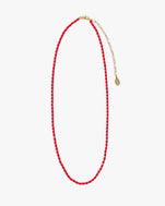 Enamel Barrel Chain Necklace