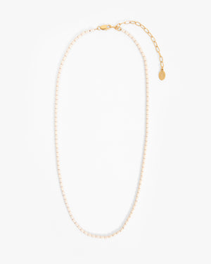 Enamel Barrel Chain Necklace