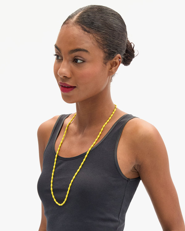 Enamel Bead Necklace on Vitoria