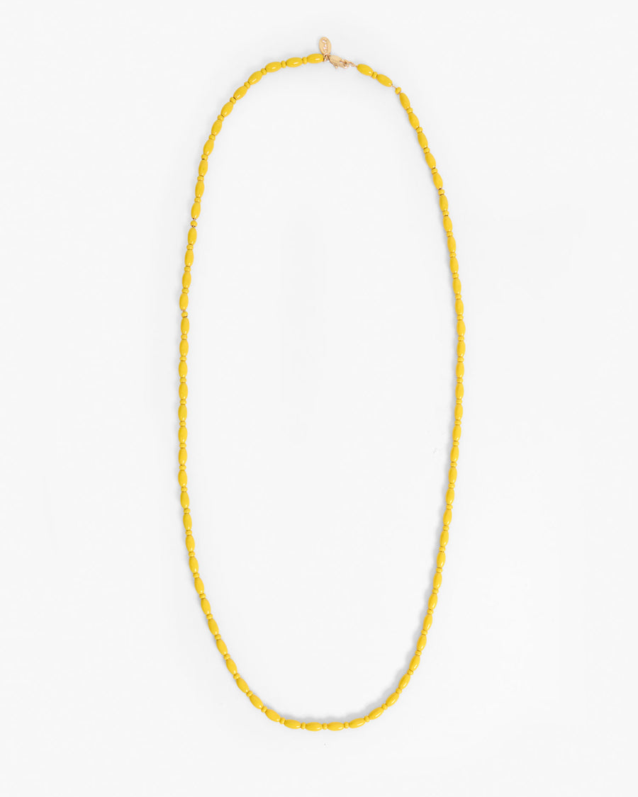 Enamel Bead Necklace