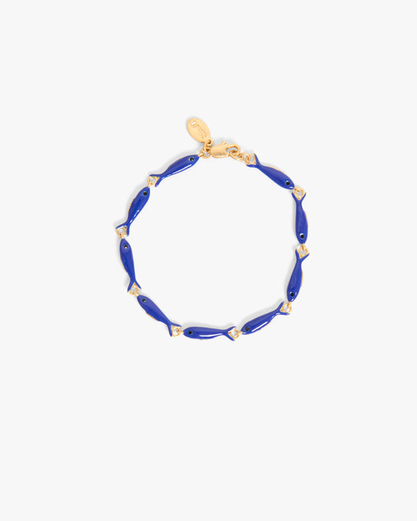 Enamel Sardine Bracelet