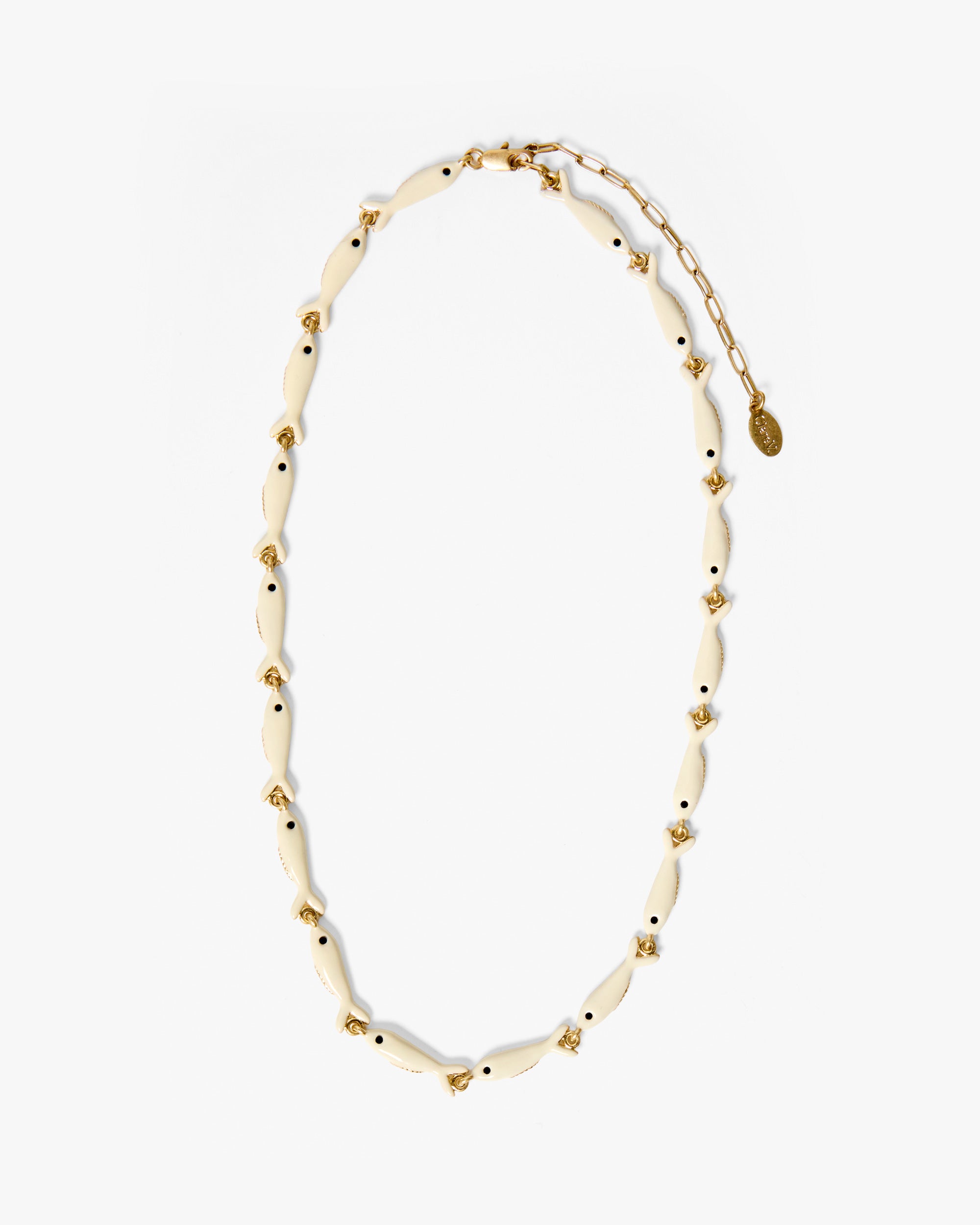 Enamel Sardine Nacklace