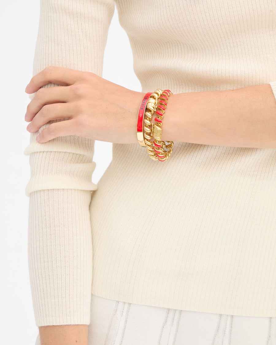 Le Tele Bracelet on wrist
