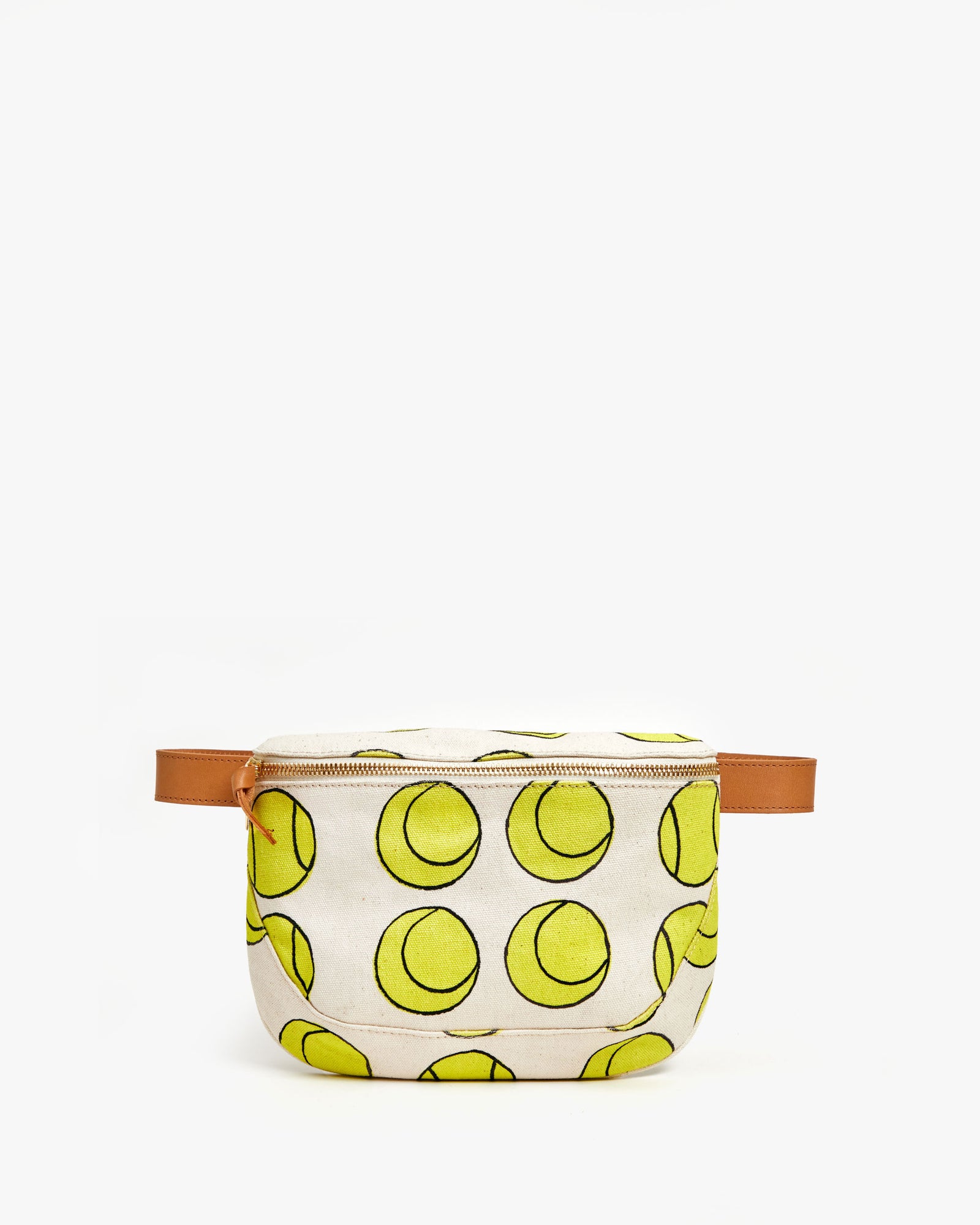 Clare V. Petite Animal-Print Calf Hair Fanny Pack