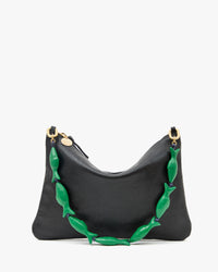 Flat Clutch with Tabs with Shortie Strap