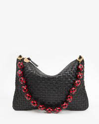 Flat Clutch w Tabs with Shortie Strap