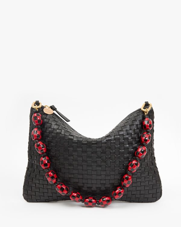 Flat Clutch w Tabs with Shortie Strap