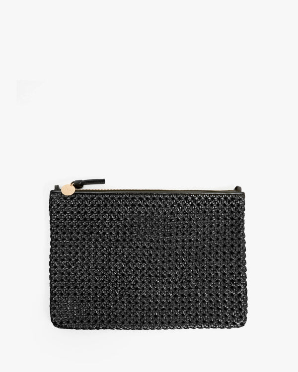Clare V. Fabric Clutch - Green Clutches, Handbags - W2437063