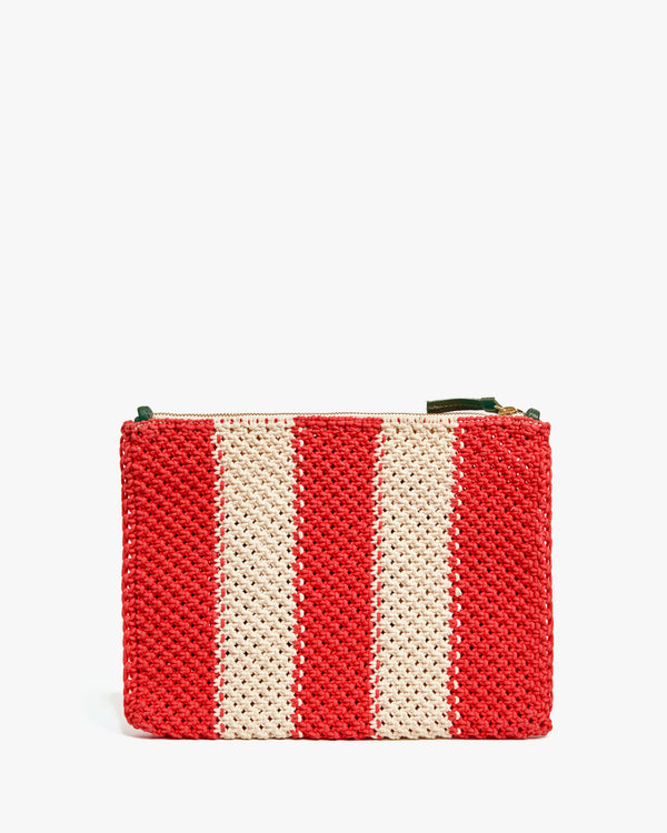 Flat Clutch w Tabs back view